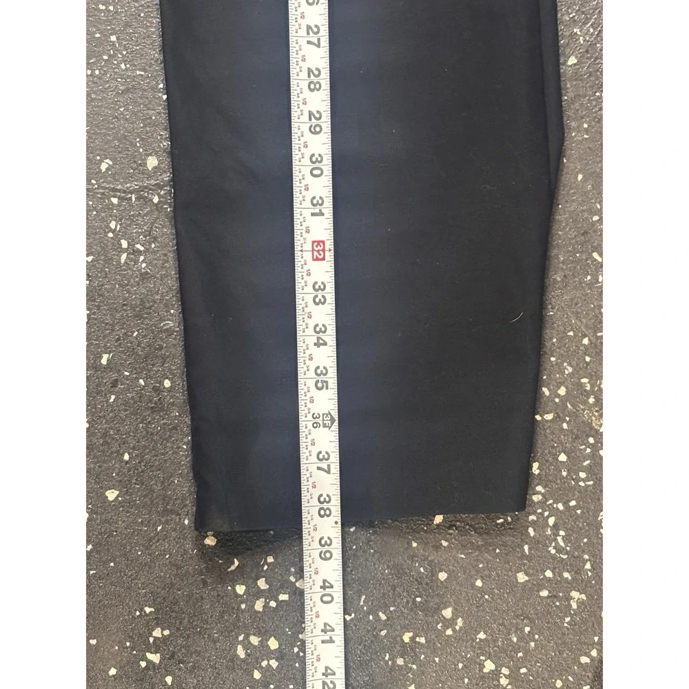 Lee Flex Motion Black Trousers Women Mid Rise Straight Flex 10‎ Short Flex Waist